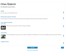 Tablet Screenshot of cihanozdemir.com